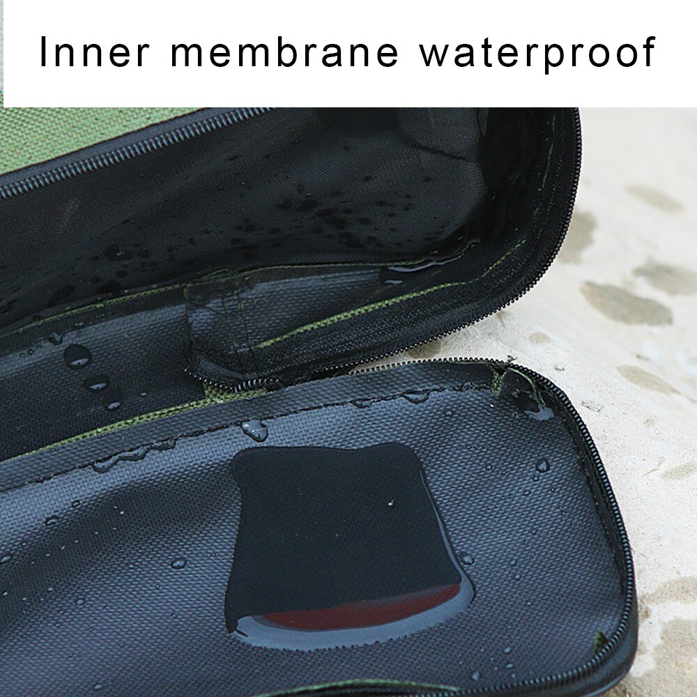 bags tackle bag Canvas Foldable Fishing Rod Reel Fishing Tackle 2/3 Layers