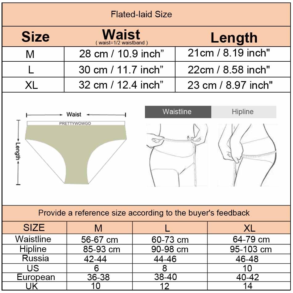 9397 Women Underpants 6 Pcs / Lot Underwear M-XL Cotton Seamless Solid Color Lace Briefs Panties