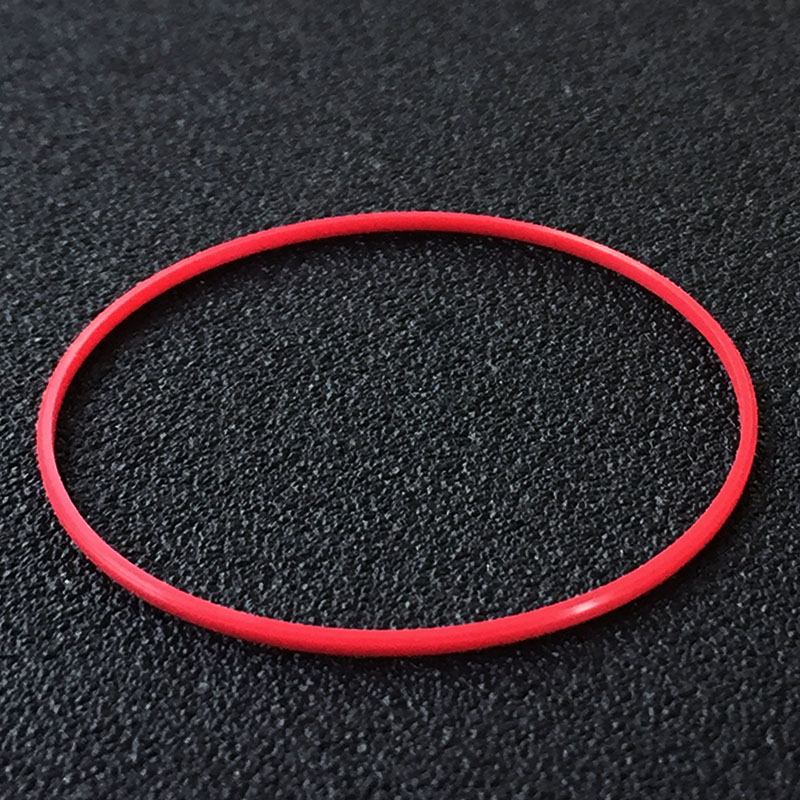 Joint torique rouge pour boîtier de montre Tissot T063, 1 pièce, 36-40mm Dia 0.9mm de haut 0.6mm