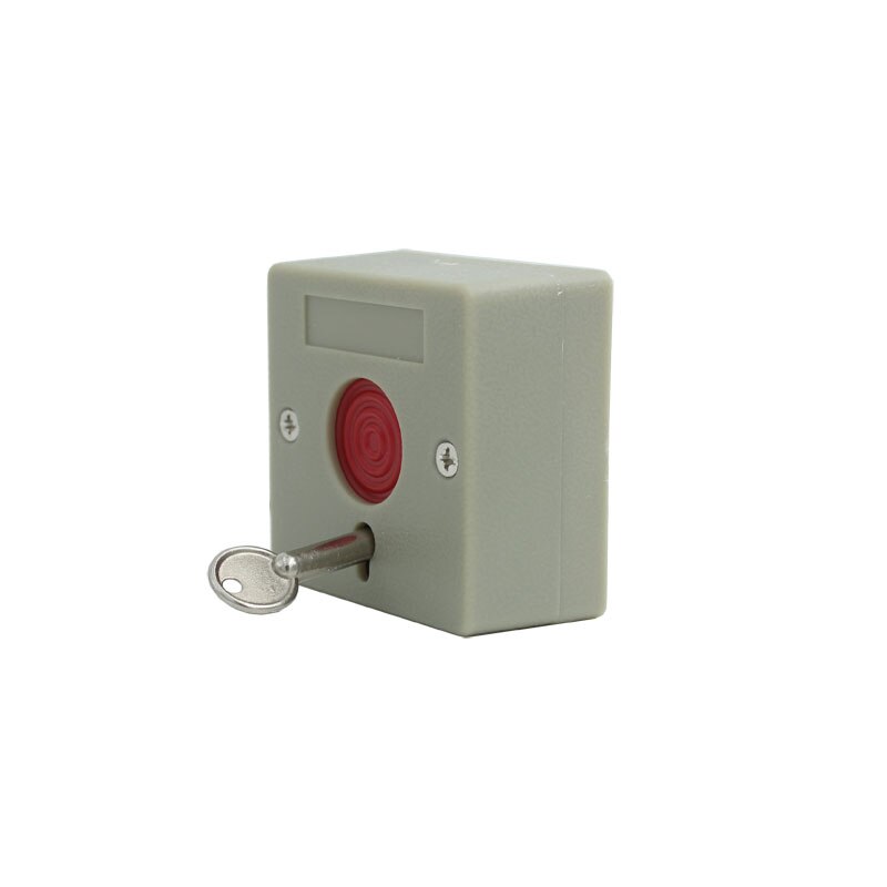 Emergency button plastic switch alarm emergency alarm switch with key