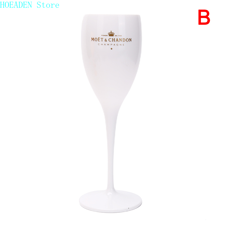 Fabriks plast vinglas ps akryl pc plastik glas champagne fest glas vinglas: B -1 stk