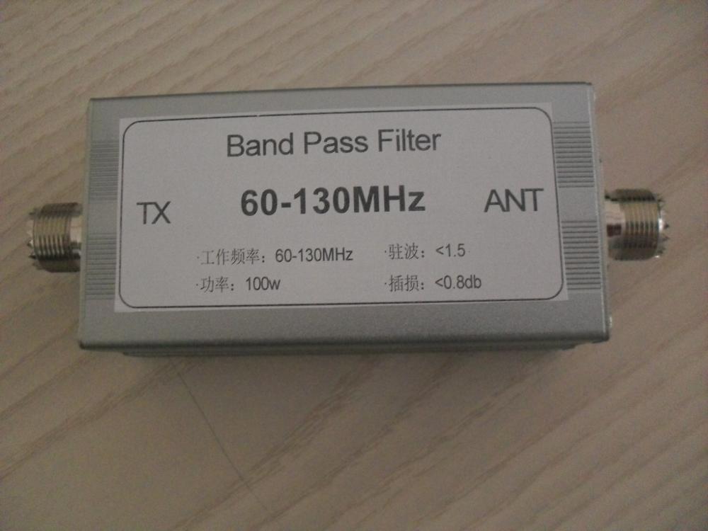 60-130MHz Band pass filter anti interference band pass filter high pass low pass