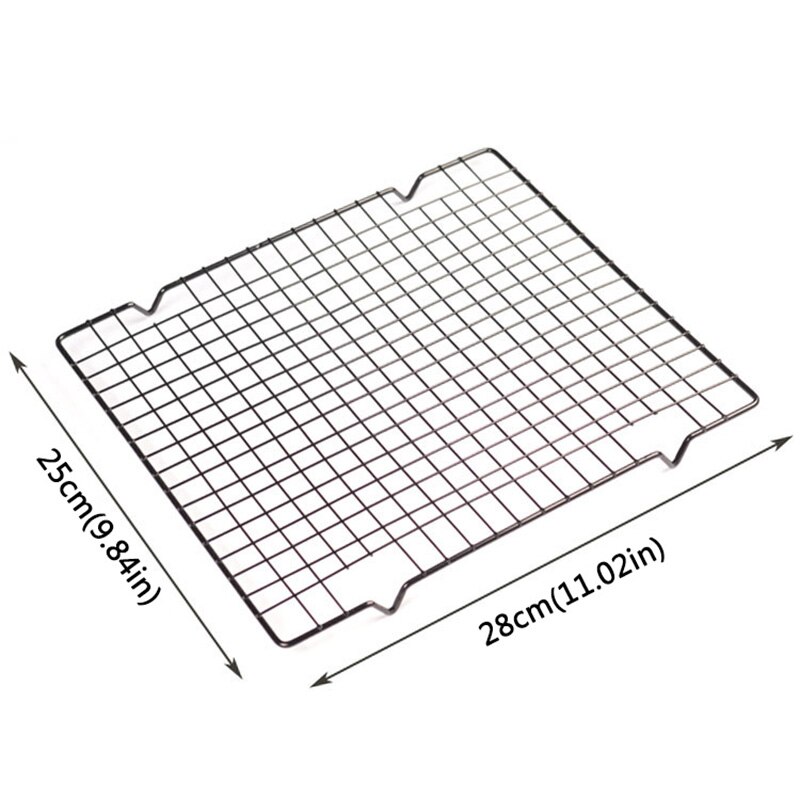 5Pcs BBQ Grill Mat Non-Stick Reusable Liners Oven Grill Foil Barbecue Liner Mat Bbq Tools Summer Accessories: 1 Pcs Cooling Rack