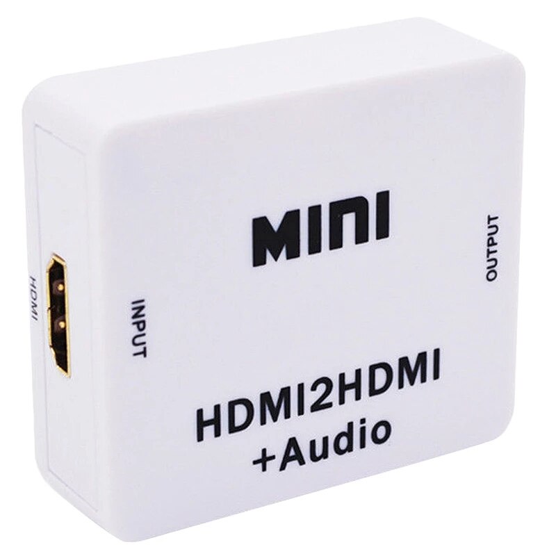 -1080P Hdmi Extractor Splitter Hdmi Digitale Naar Analoge 3.5Mm Out Audio Hdmi2Hdmi Hoeft Geen Driver Te Installeren, plug En Play