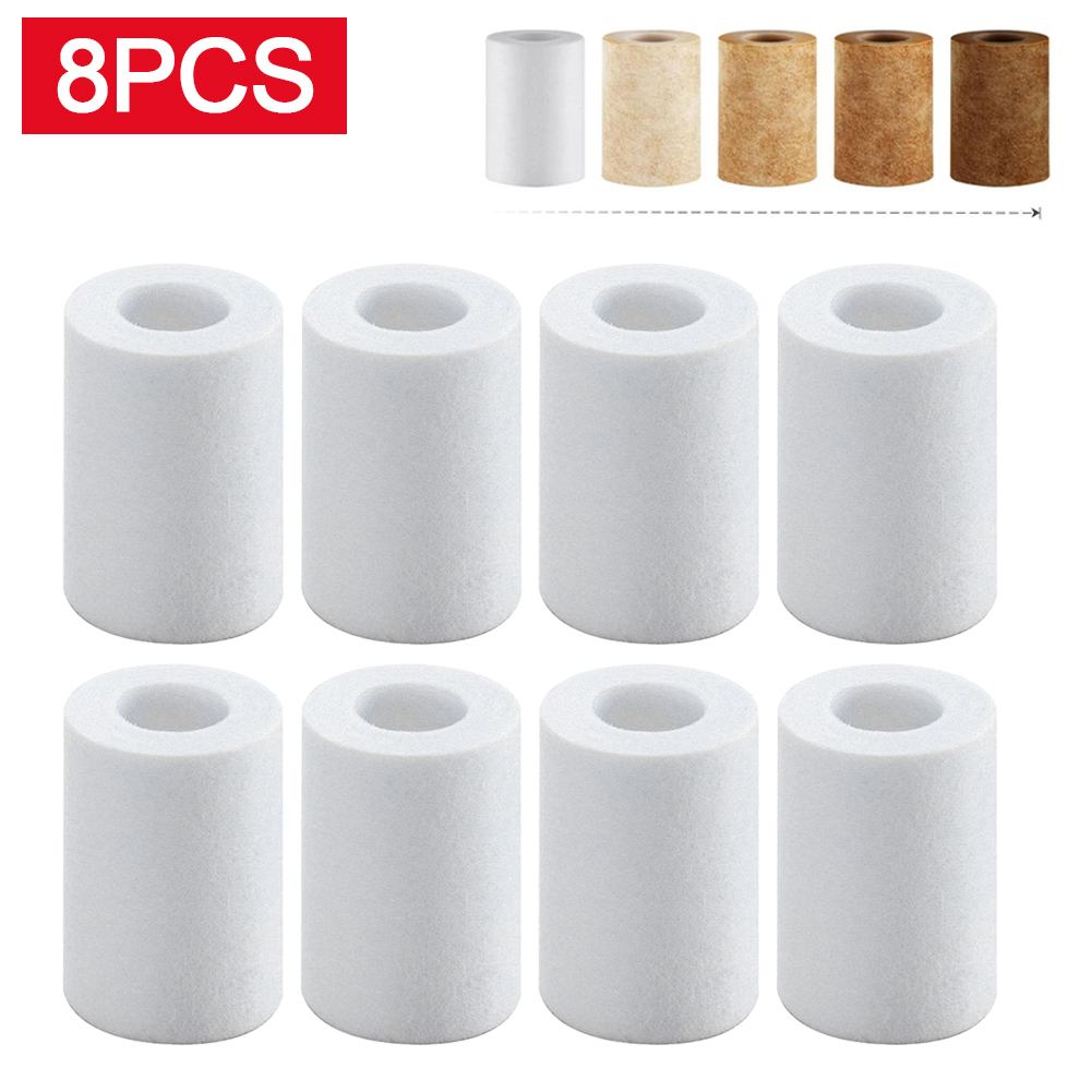 2-100pcs Universal Faucet Filters PP Cottons Water Outlet Purifier For Kitchen Bathroom Shower Filter PP Cotton Faucet Accessory: Burgundy