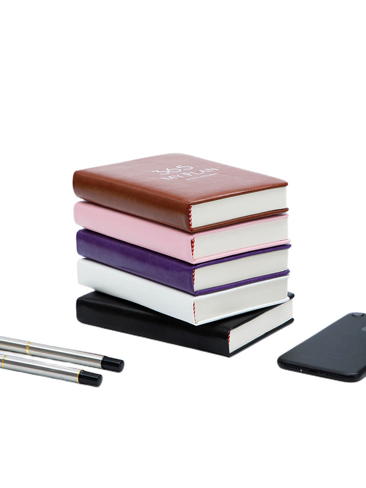 365-dagen Mijn plan Agenda Boek Notitieboekje Studentenplan Notitieboekje Zak Eenvoudig notitieboekje Draagbaar dagelijks plan Agenda Planner Organisator