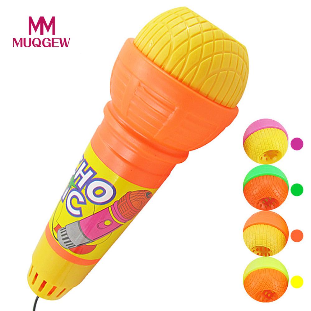 Nuevos micrófonos de juguete para niñas, niños, eco, micrófono, micrófono, cambiador de voz, juguete para , de cumpleaños, infantil, canción/PY