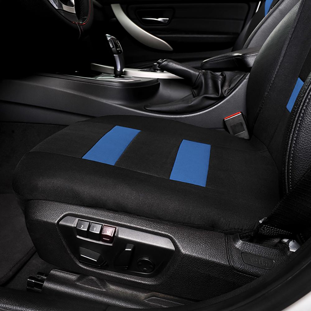 2pcs Universal Car Seat Covers-Front Seat Covers Mesh Sponge Interior Accessories T Shirt -for Car / Truck / Van