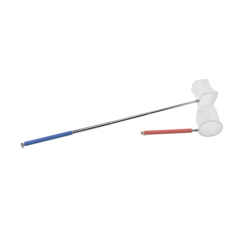 Fish Tank Catch Net Adjustable Fishnet Stainless Steel Shrimp Scoop Retractable 3D Fish Scoop Aquarium Shrimp Catching Nets