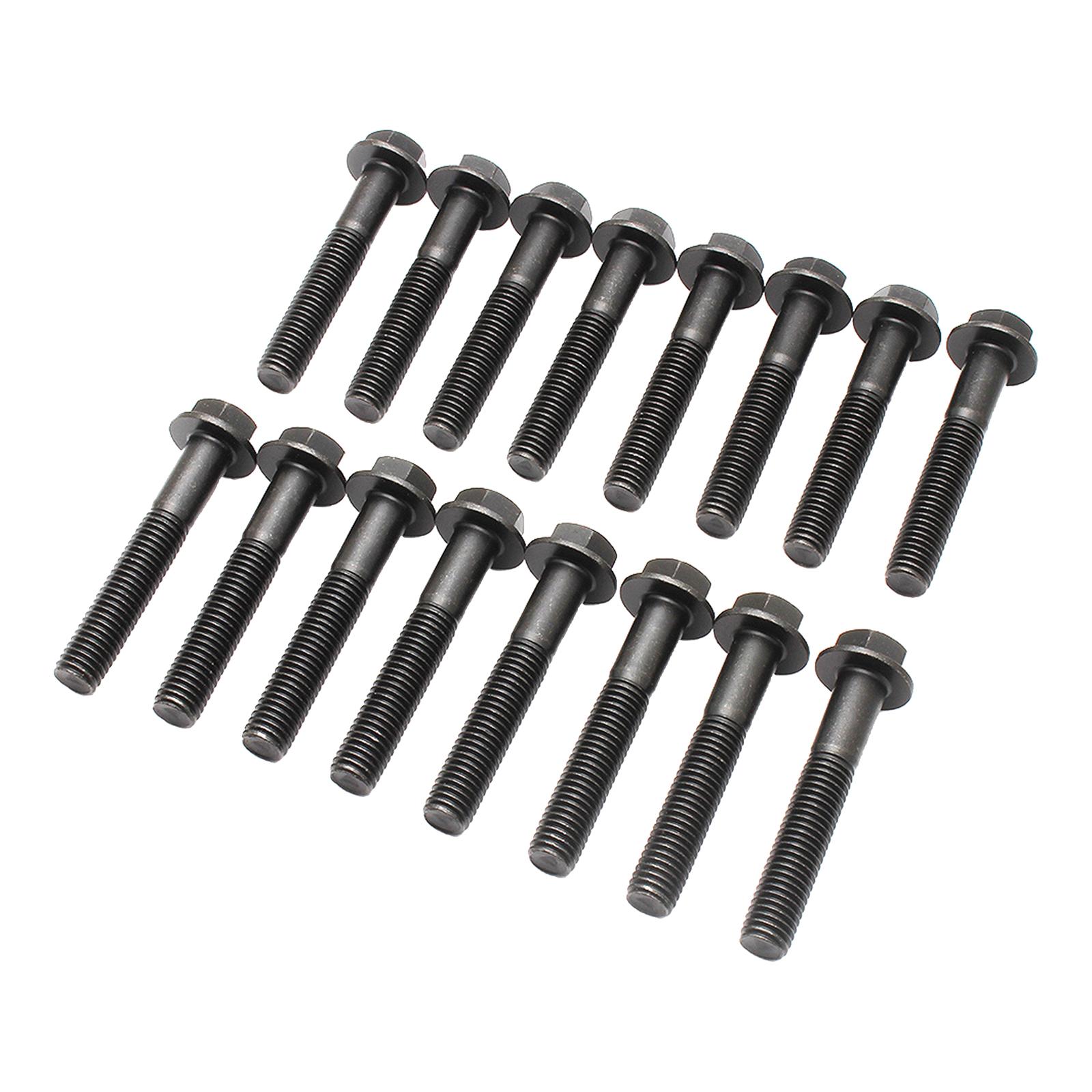 16x Exhaust Manifold Bolts Spare Parts Direct Replaces Automotive Engine Parts Fit for Ford