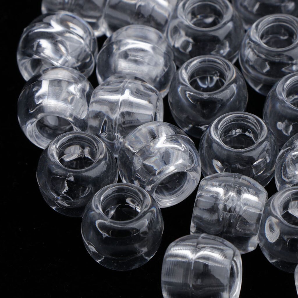 100 stk hår flet perler antikke dreads dekoration vedhæng klar dread lock ring manchetter hår smykker til fletninger hår perler