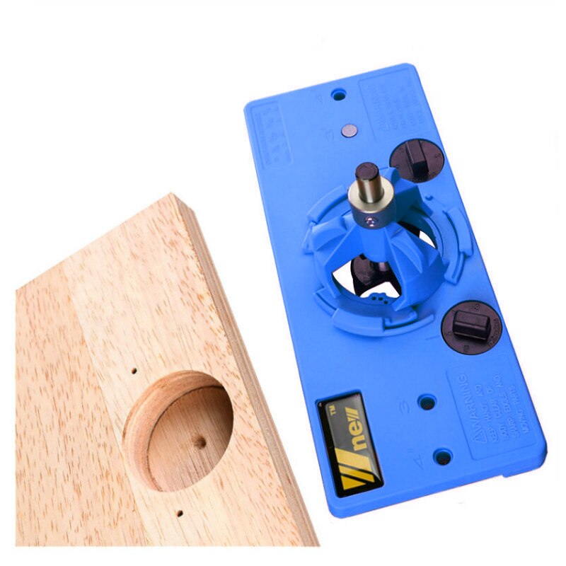 Concealed 35MM Cup Style Hinge Jig Boring Hole Drill Guide + Forstner Bit Wood Cutter Carpenter Woodworking DIY Tools