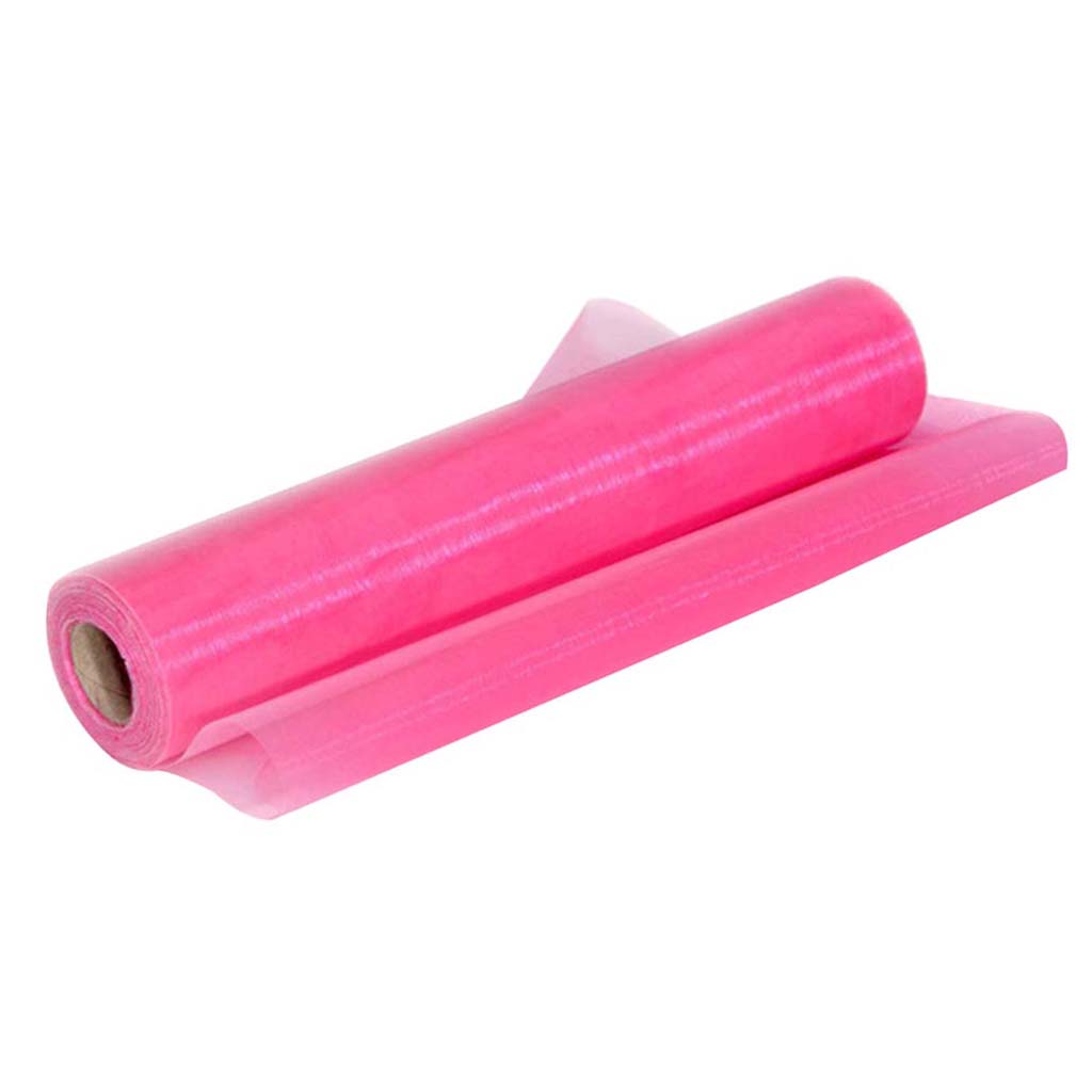 Rollo de tela de tul transparente tutú carrete hilo de Nylon para coser Prom decoración mesa boda decoración: Pink