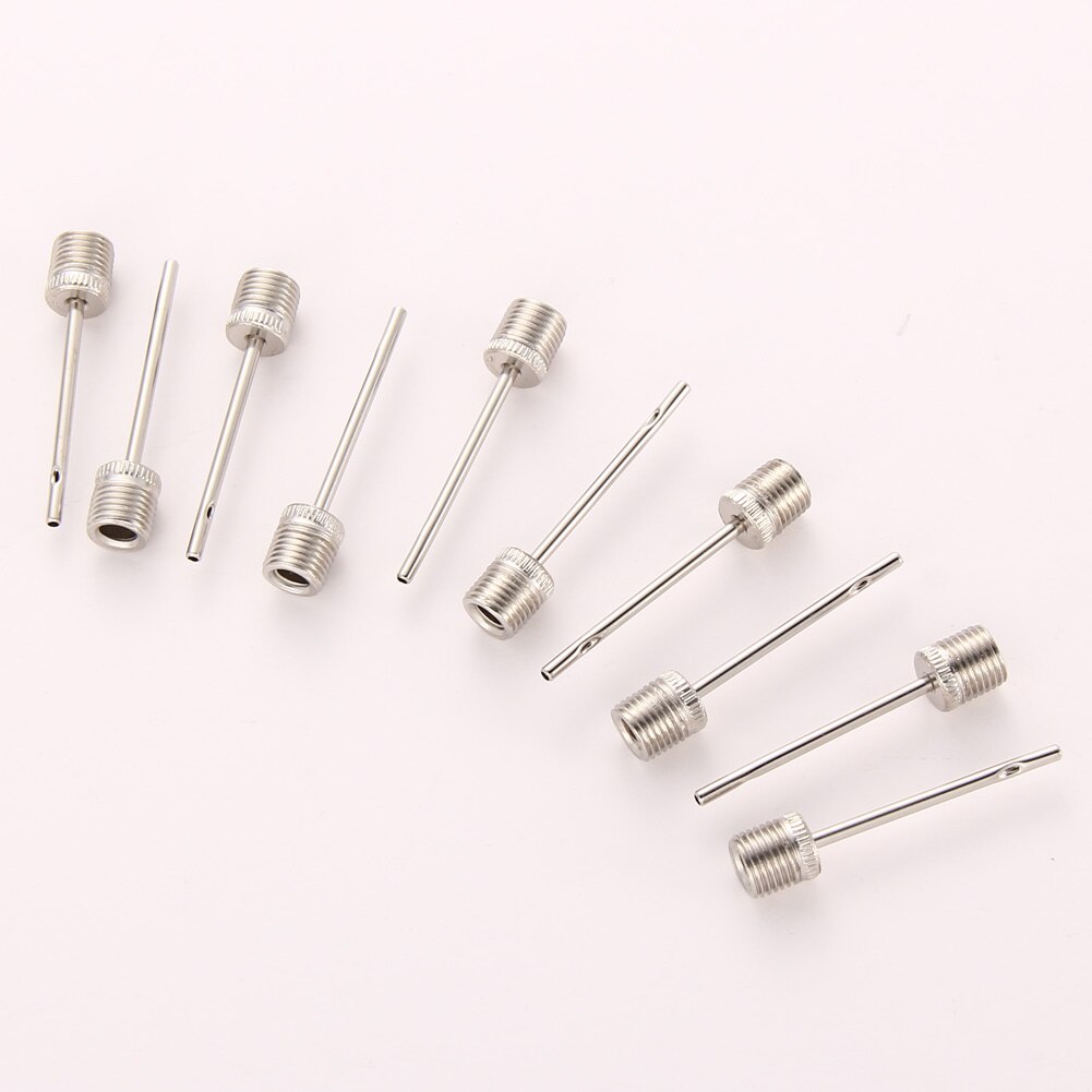 Multifunksjon 10 stk delikat oppblåsningspumpe nåleventiladapter sportsfotball basketball fotball