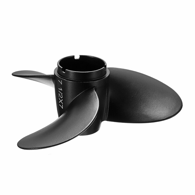 Hélice de motor de barco 7 1/2X7, paleta rotativa de 3 hojas 58110-91Jn0-019 para motor fueraborda Suzuki 4-6Hp
