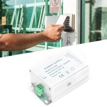 AC110-240V to DC12V/5A Metal Switch Power Supply for Door Access Control System
