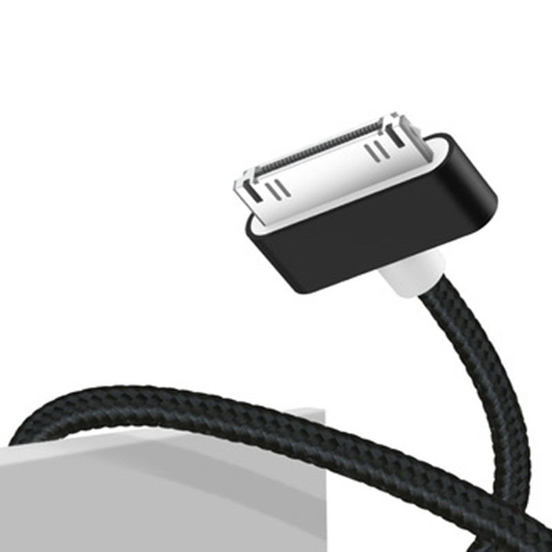 Für iPhone 4S Kabel 30-poliges schnelles USB-Ladegerät für Apfel iPhone 4S iPad 2 3 iPod berühren Nano iPhone4 Daten synchronisieren-Kabel-Adapterkabel