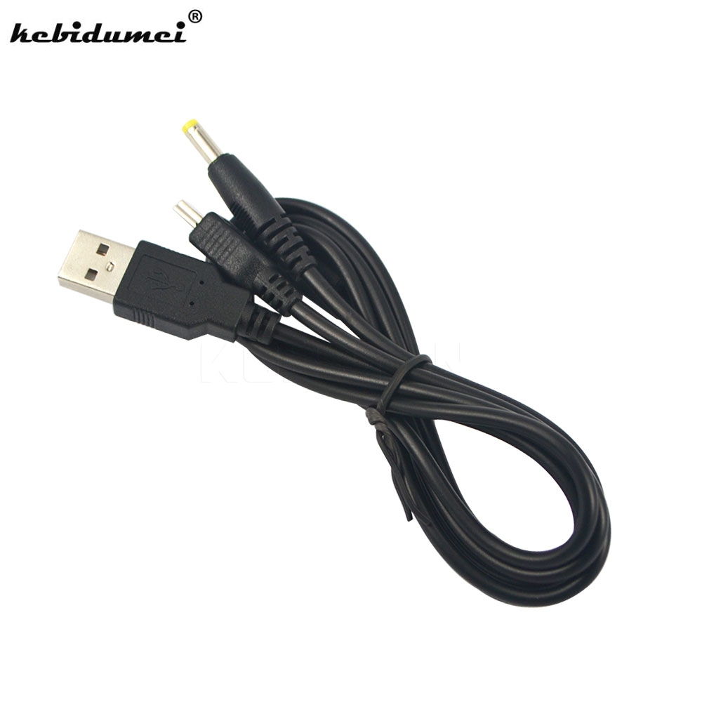2 in 1 USB 2.0 Data Transfer Sync Charge Charger Cable Koord voor Sony PSP 2000 3000 PS Play station Vita