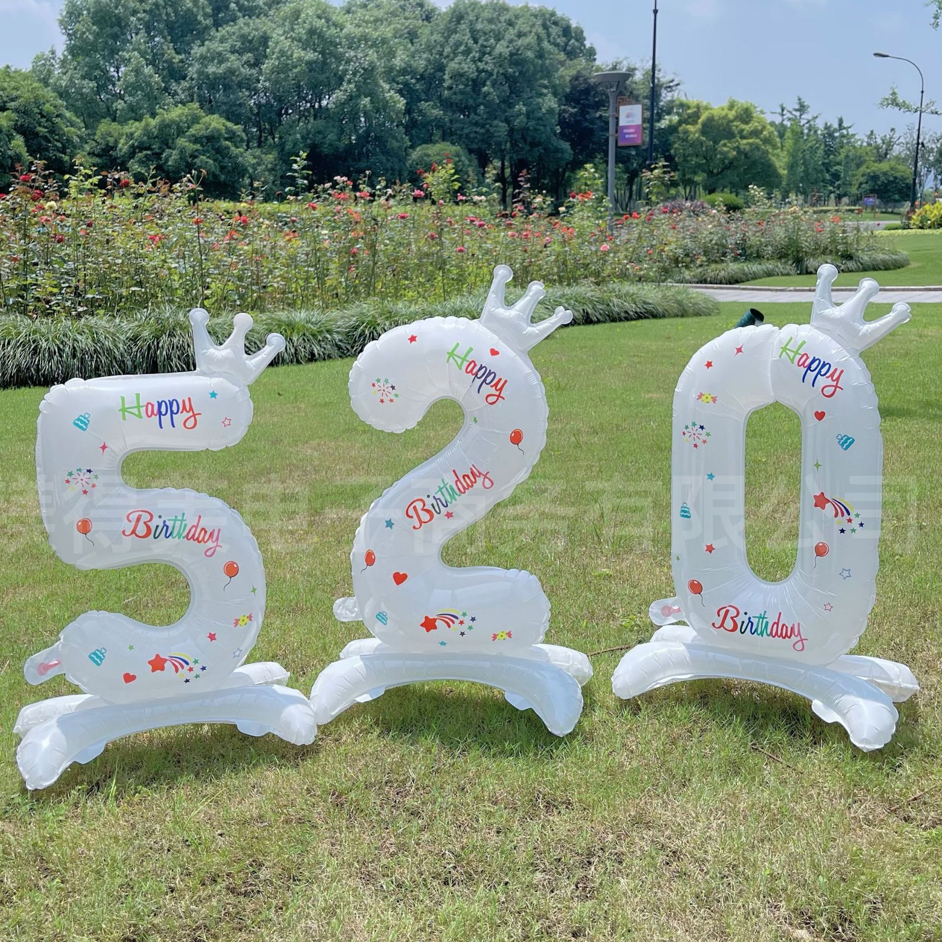 32Inch Foil Birthday Balloons Helium Standing Number Balloon 0-9 Happy Birthday Wedding Party Decorations Shower Figures Globos