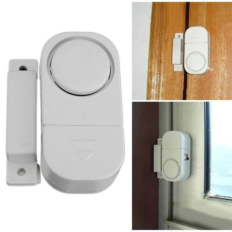 Sensores magnéticos alarma antirrobo para entrada alarma de seguridad guardián independiente inalámbrico casa puerta ventana accesorios de aviso