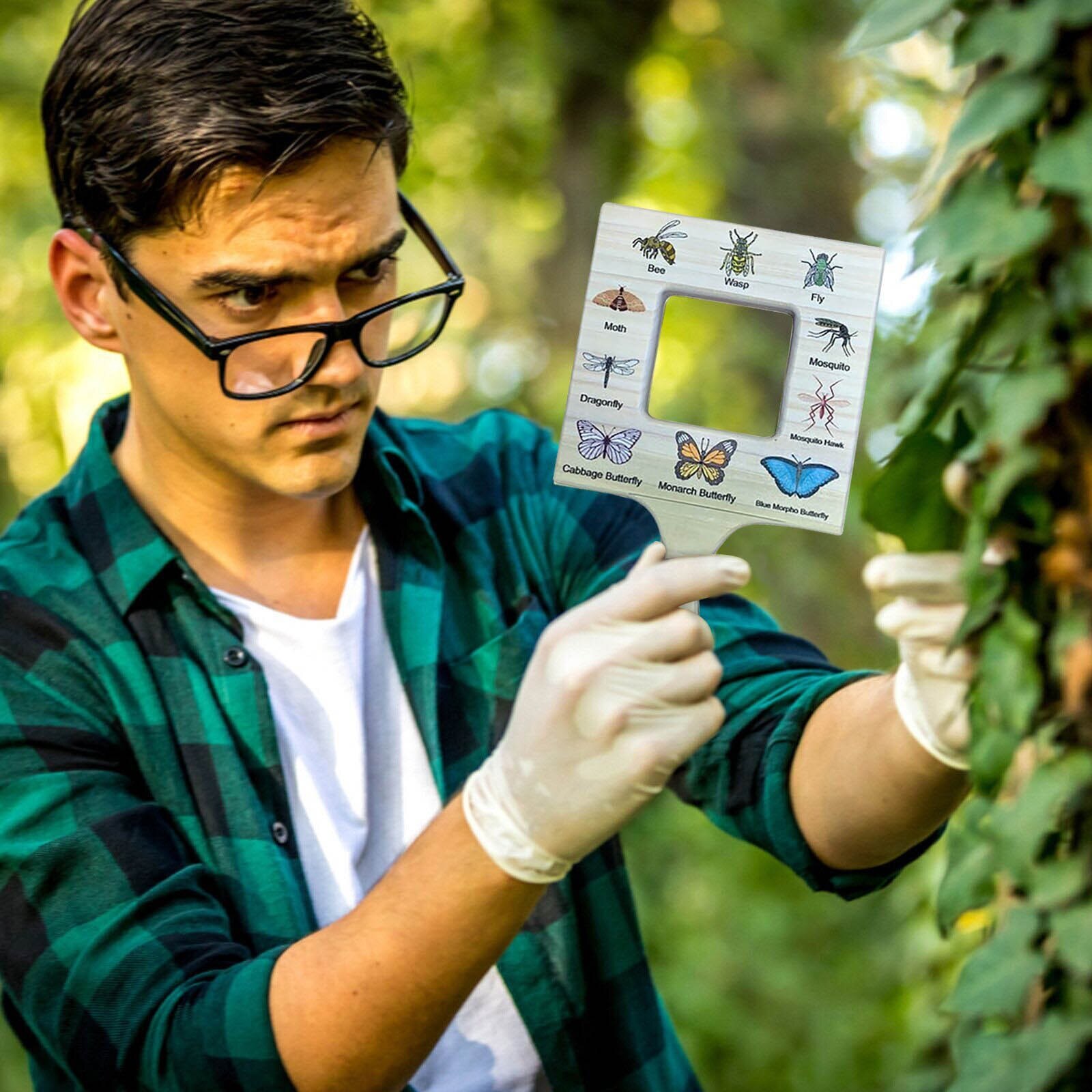 Nature Guide Finder Leaf Finder Cloud Viewer Identification Guide Homeschooling Nature Identification Materials Frame