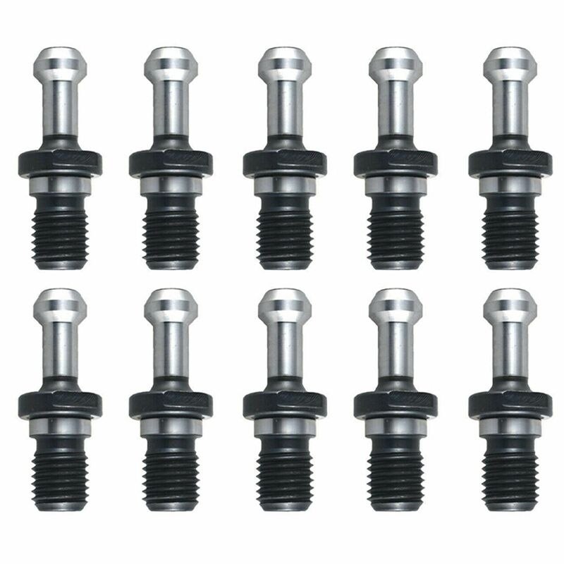 10 Uds. Perilla fija perilla CNC fresadora partes CNC Fijación de pernos y 1 Uds CNC fresadora mandril precisión