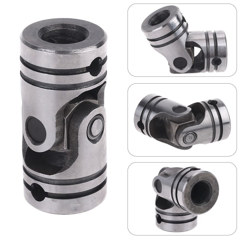 Diameter 16mm/20mm Universal Coupling Shaft Coupling Motor Connector DIY Steering Steel Universal Joint