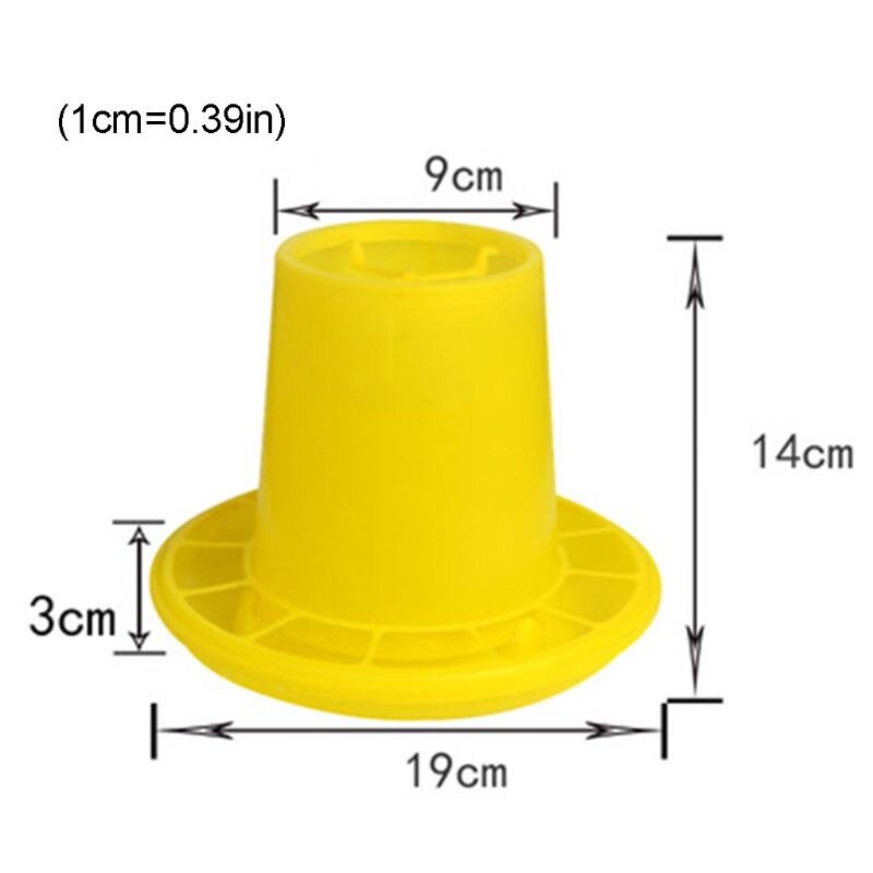 Outdoor Practical Bird Feeder Drinker Plastic Seed and Water Automatic Dispenser Feeding for Bird Chicken Duck Poultry