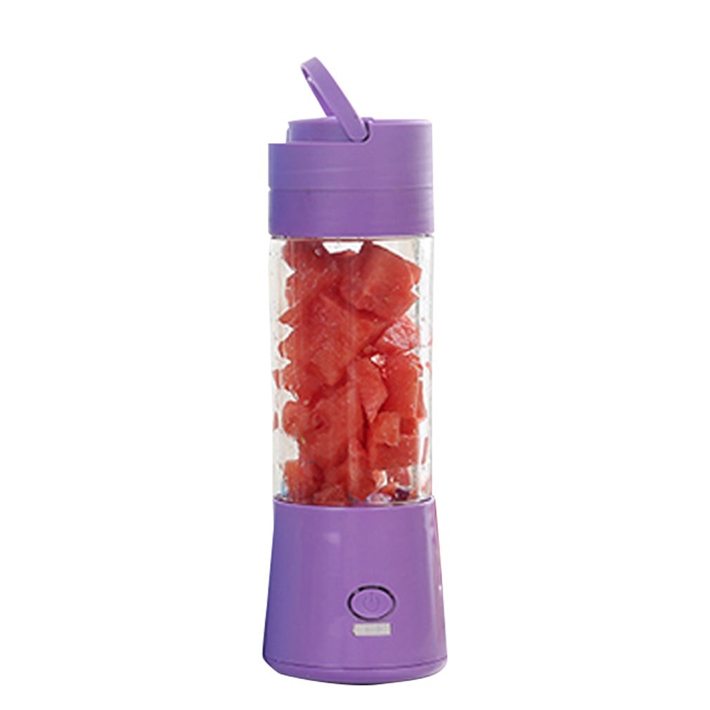 Usb Opladen Draagbare Elektrische Fruit Juicer 380Ml Mini Elektrische Sap Cup Blender Cup Voor Shakes En Smoothies: A