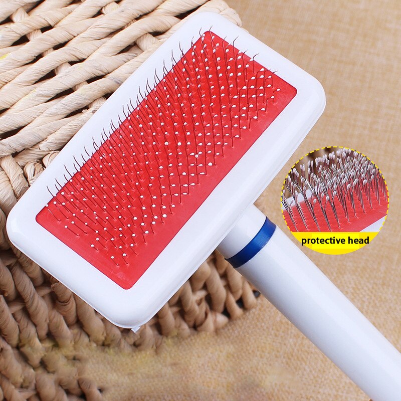Pet Comb Dog Grooming Trimmer Fur Brush Grooming Needle Comb for Guinea Pig Rabbit Cat Brushes Grooming Tool Cleaning Supplies