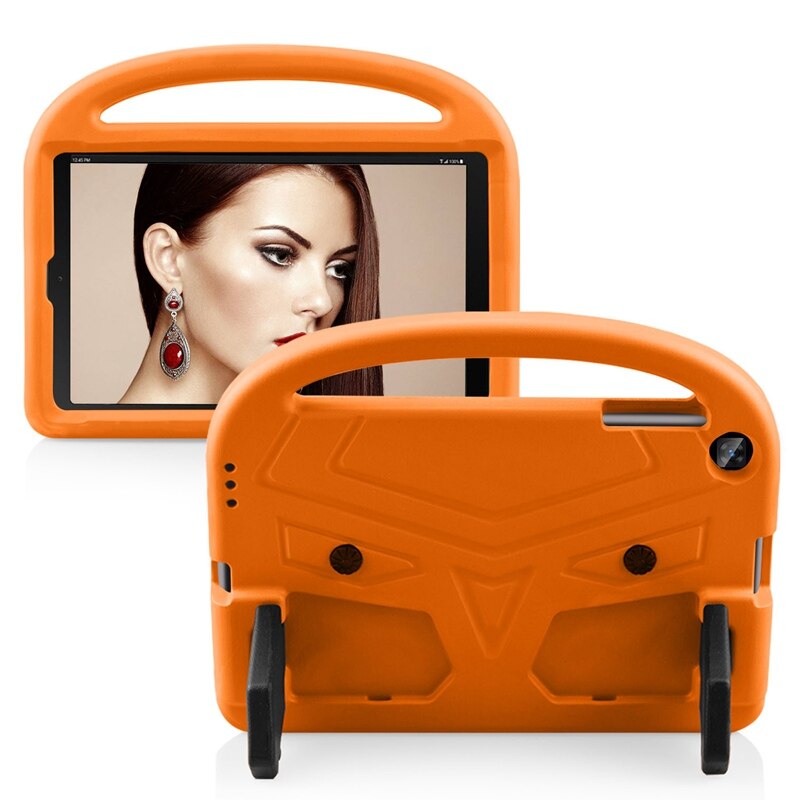 Für Samsung Galaxis Tab EINE 10,1 T515 T510 fallen freundlicher Tablette EVA schaum Stand Abdeckung für TabA 10,1 zoll SM-T510 SM-T515: Orange