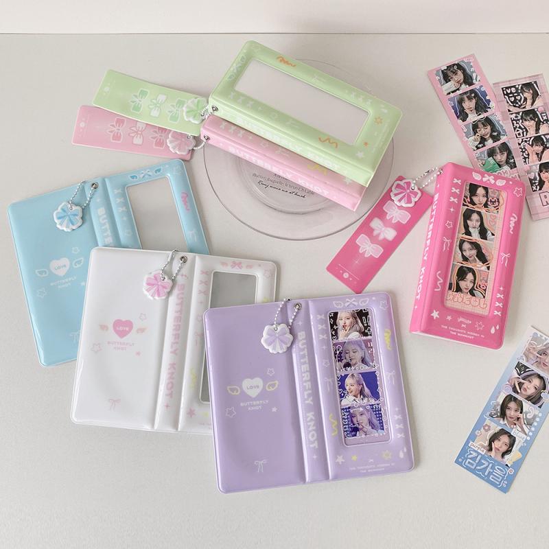 veelkleurige Photo Booth Frame Photo Booth Album voor 2x6 inch Photo Strips Album 20 pagina's 40 foto's
