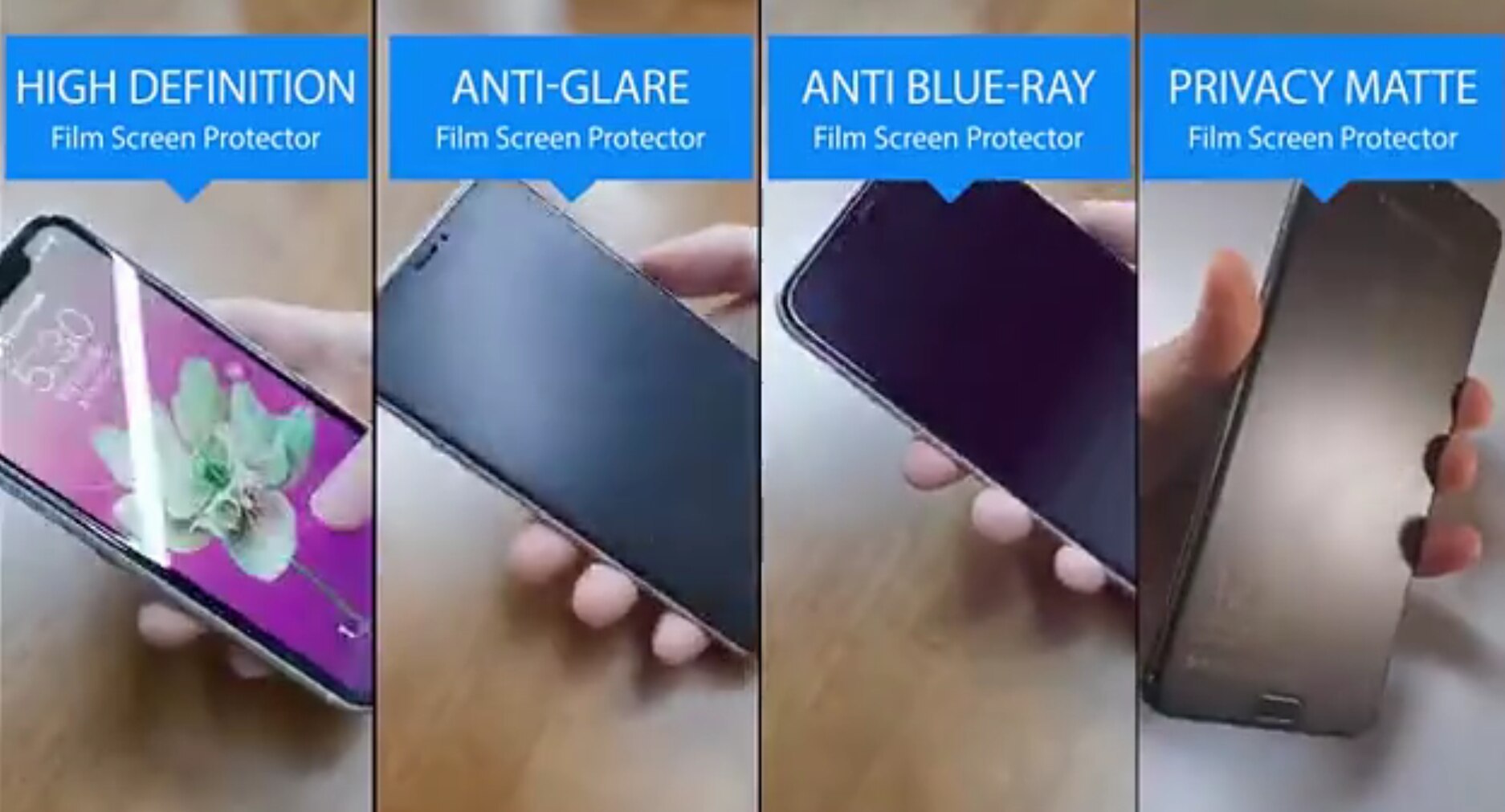 Protector de Pantalla Hidrogel Compatible para Xiaomi Poco X4 Pro 5G Irrompible Máxima Fácil Instalación Anti Burbujas