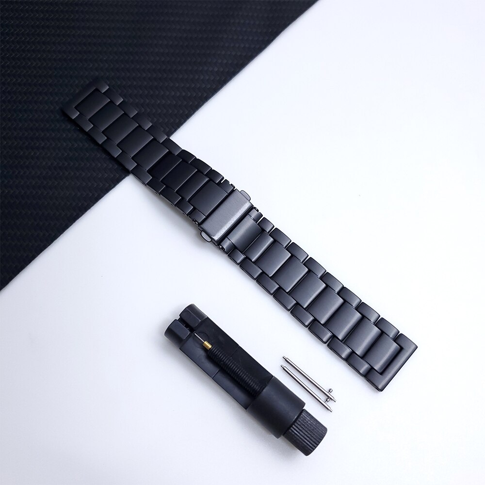22mm Titanium Strap For Suunto 9 Peak Watch Band Watchband Metal Stainless steel clasp Bracelet Wristband Replace Accessories