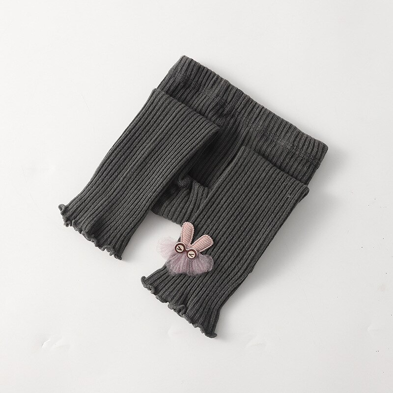 Leggings bébé automne hiver enfants PP culotte enfant en bas âge Leggins pour enfants filles bas pour les enfants: Gris foncé / 12-24M