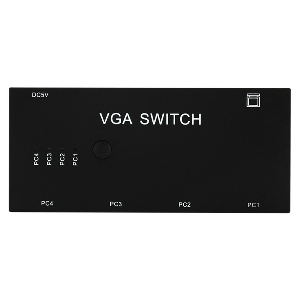 4 in 1 VGA Umschalter Heimat Für Laptop Stecker Und Spielen Projektoren Splitter Monitor Computer Zubehör HDMI Adapter Video Konverter