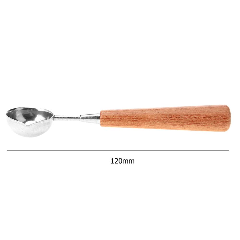 klasyczny łyżka robić roztapiania laku pieczęć robić scrapbookingu wosk łyżka robić topienia drewna uchwyt łyżka robić roztapiania laku znaczki: D 120mm