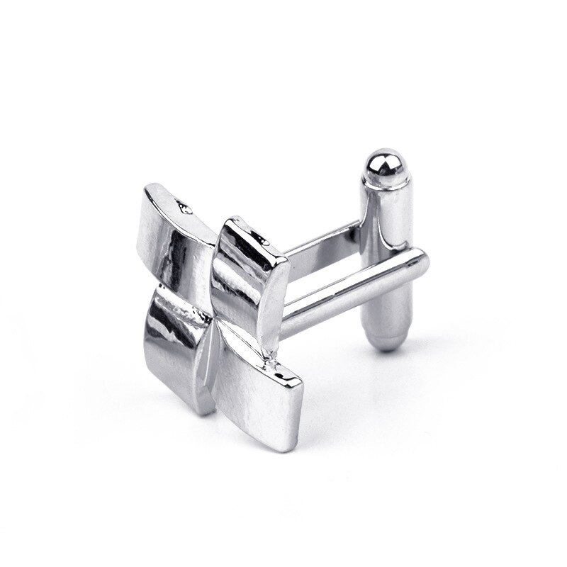 Hello Miss driedimensionale Franse mannen shirt accessoires manchetknopen legering manchetknopen kleding sieraden