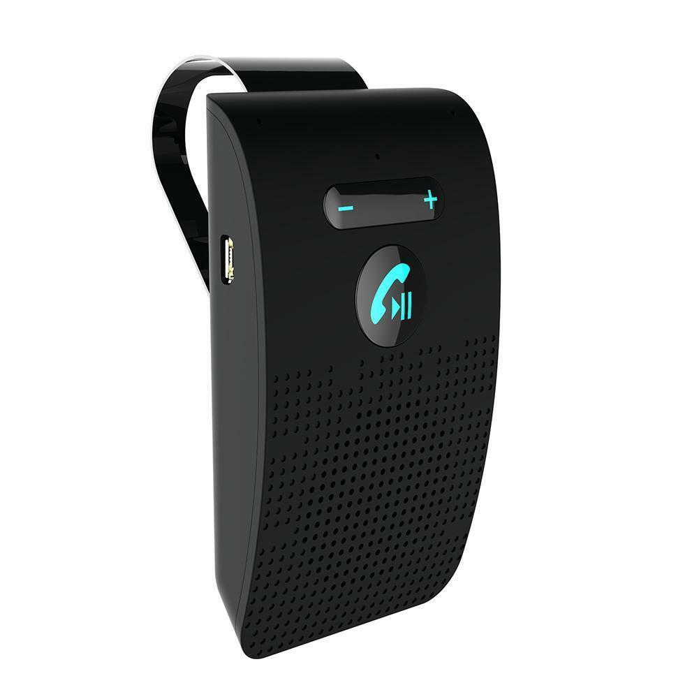 Bluetooth Wagen Bausatz 4,2 Sonnenblende Clip kabellos Audio- Empfänger Freisprecheinrichtung Lautsprecher Musik Spieler Dual Mikrofon: Ursprünglich Titel