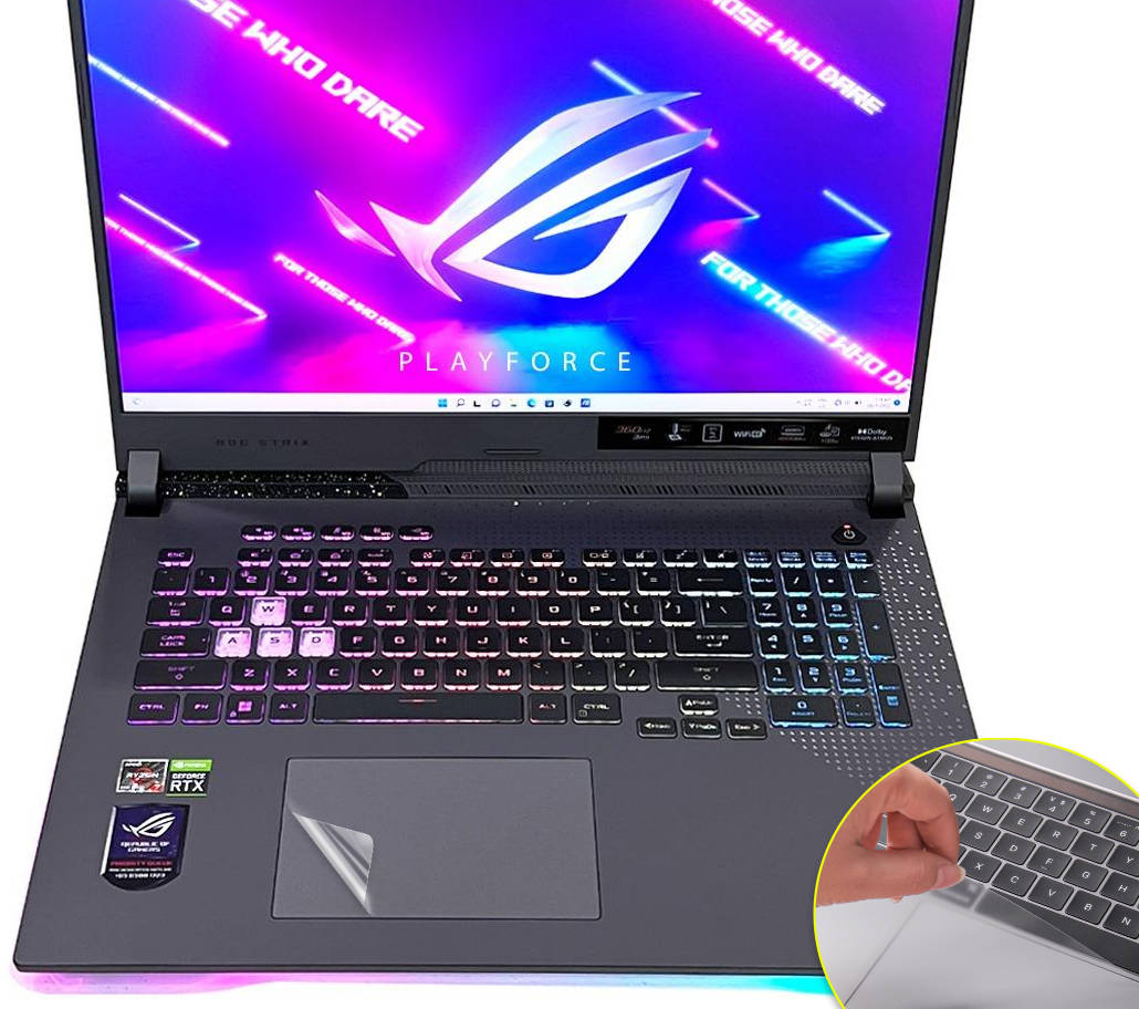 Matte for Asus ROG Strix G17 G713 G713RM g713rw G713QR G513QM G713Q G713 G 713 RM RW Touchpad Protective film Sticker Protector