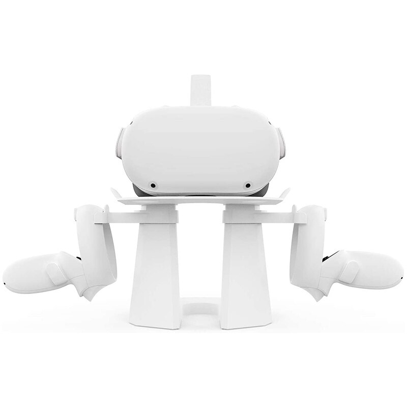 JABS VR Stand,More Stable Base Headset Display Holder and Controller Mount Station for Oculus Quest 2, Rift S Controllers