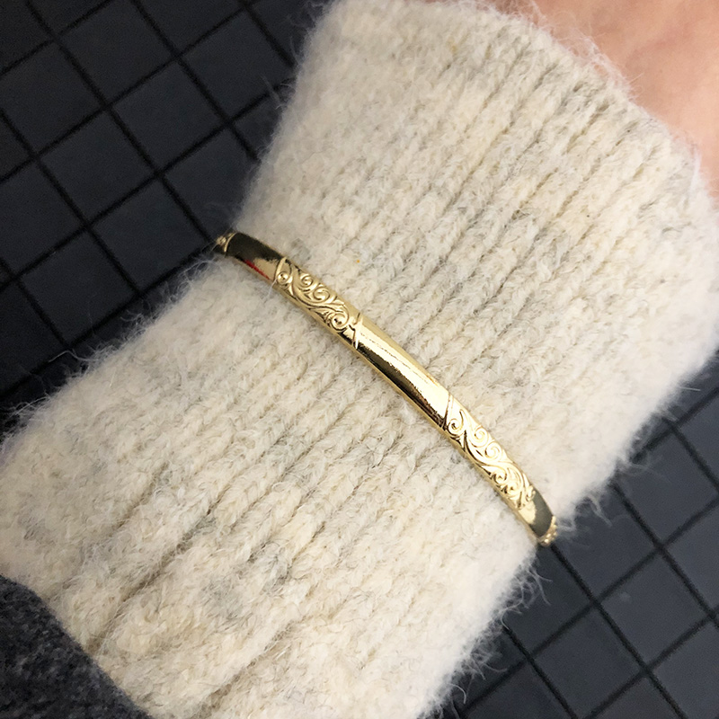 Pulsera de Metal de Dubái para mujer, abalorio de boda marroquí, joyería de muñeca de caftán fino de Color dorado, joyería de personalizada