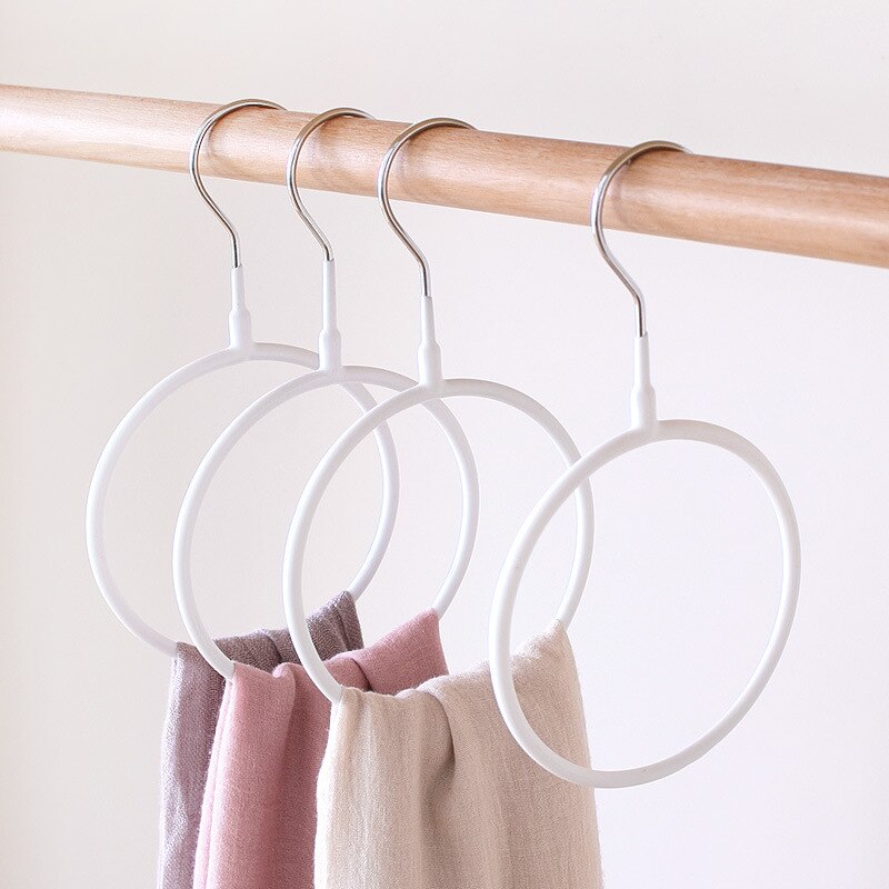 Suporte de chales com gancho para lenço, organizador de lenços e cachecol, rack de armazenamento antiderrapante para guarda-roupa doméstica. peças