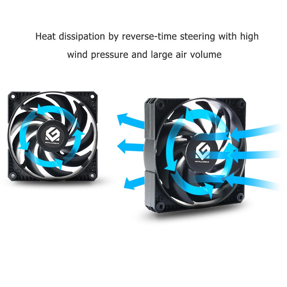 Phanteks Mg 120Mm 140Mm Computer Chassis Cooler Fan Heatsink Universele 4Pin Pwm Heatsink Radiator Pc Case Cooling Radiator