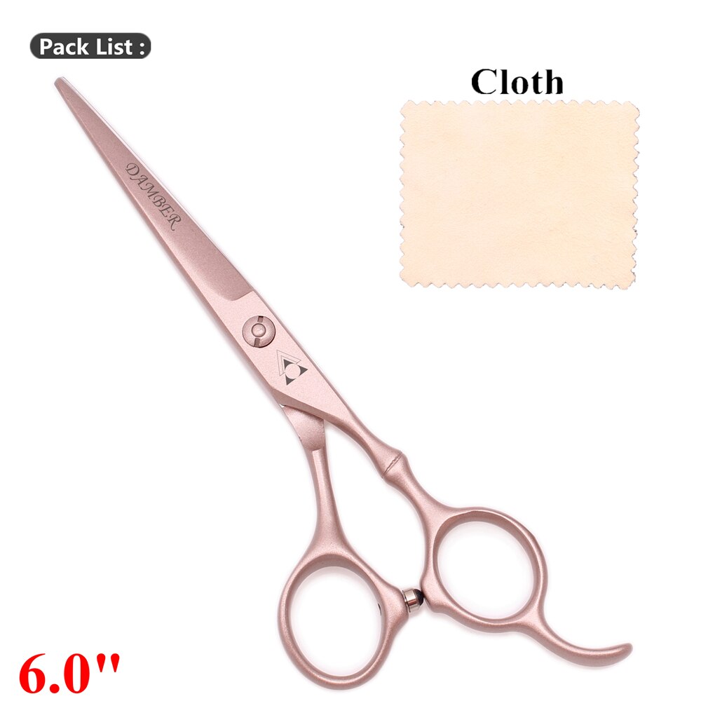 Tijeras profesionales de acero japonés para peluquería, Set de corte de cabello de , 6 440C, 5,5: 9030 jin ping 6.0