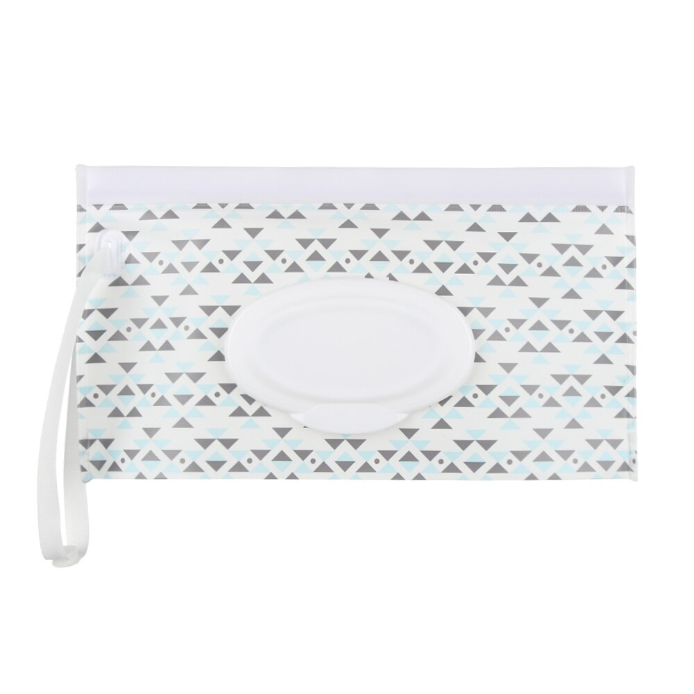 Nouvelles lingettes étui de transport embrayage propre lingettes humides sac cosmétique pochette facile à transporter Snap-Strap boîte à mouchoirs bébé poussette accessoires: 15
