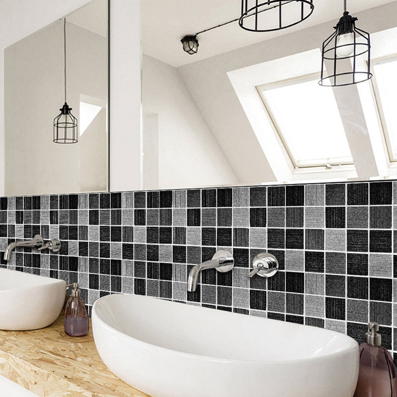 10Pc 3d Kristal Tegel Stickers Diy Waterdichte Zel... Grandado