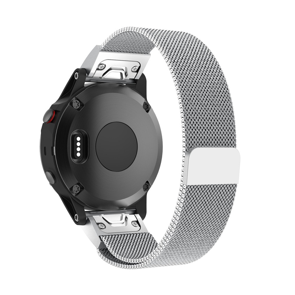 26 22 20mm klockarmband för garmin fenix 6x 6s 6 pro 5x 5 5s 3 3hr klocka snabbkopplingsarmband i rostfritt stål