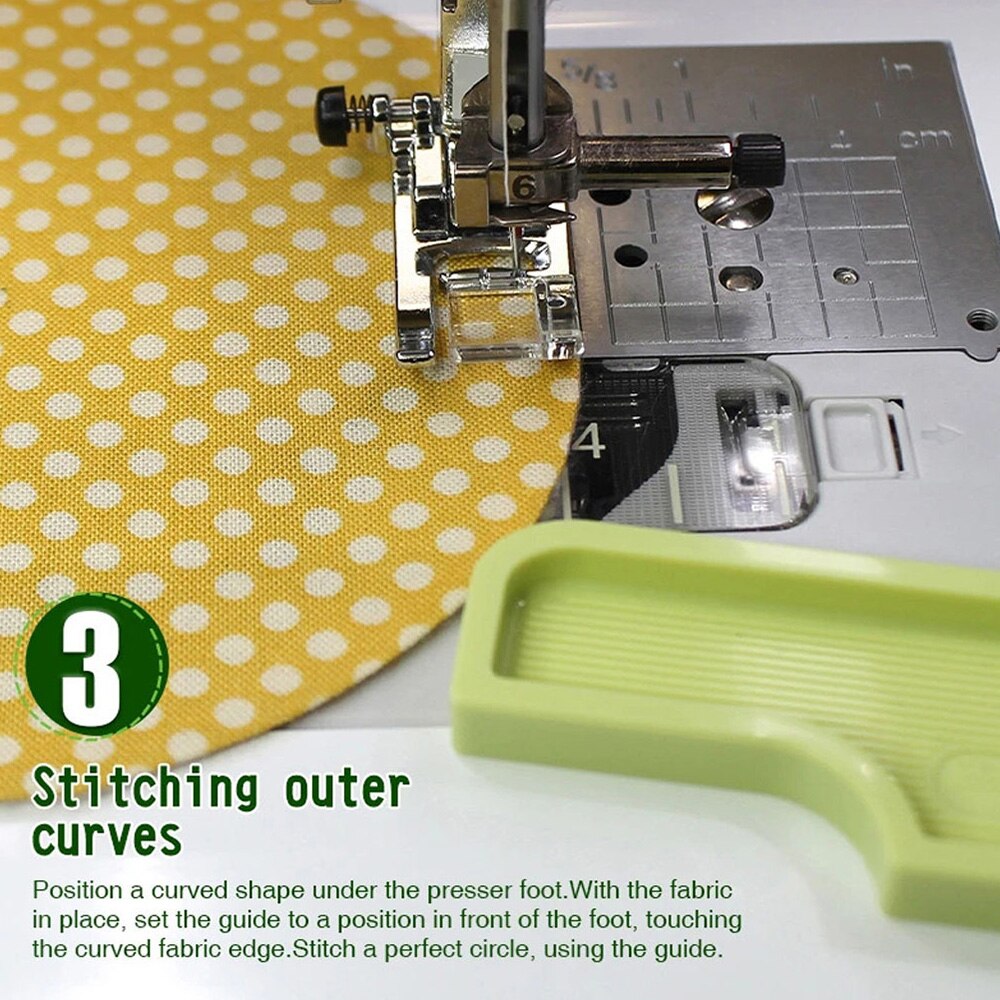 Multi-functional Sewing Seam Guide Positioning Plate Interlock Guide Grid Measure Keeper Template Sewing Machine Accessories