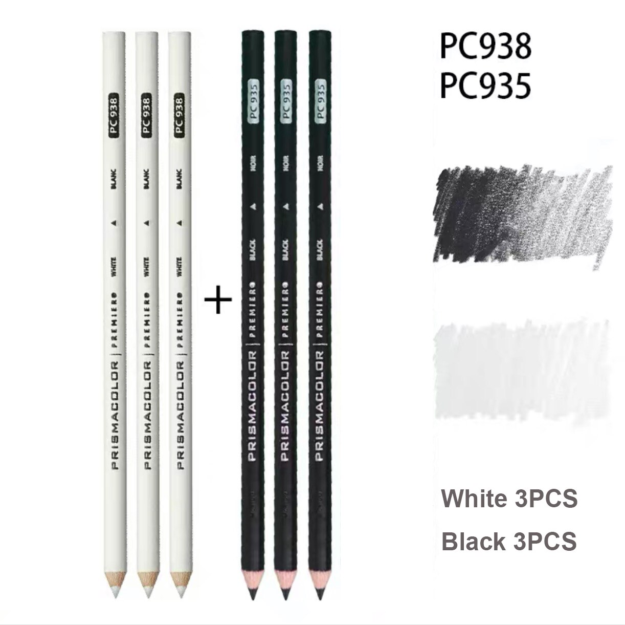 Original prismacolor premier farveblyanter 24 36 72 132 150 farver kunst forsyninger til tegning skitsering voksen farve blik æske: 3 stk hver